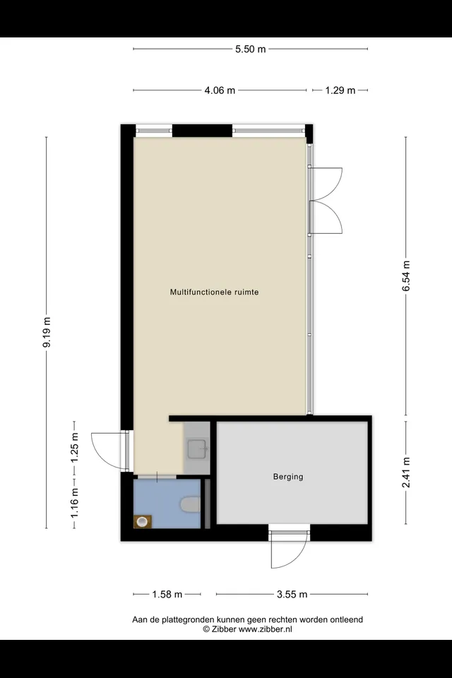 Plattegrond 4 van Broekhovenpad 2