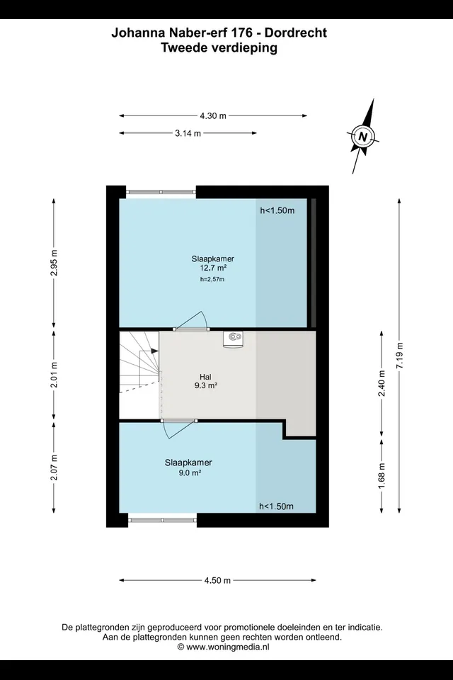 Plattegrond 4 van Johanna Naber-erf 176