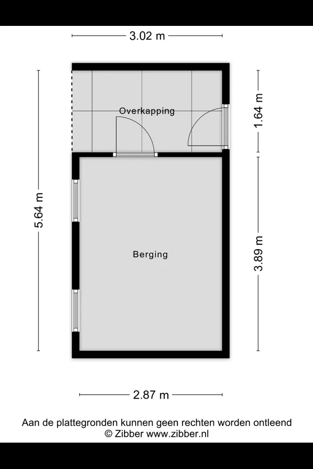 Plattegrond 2 van Van Goghstraat 23