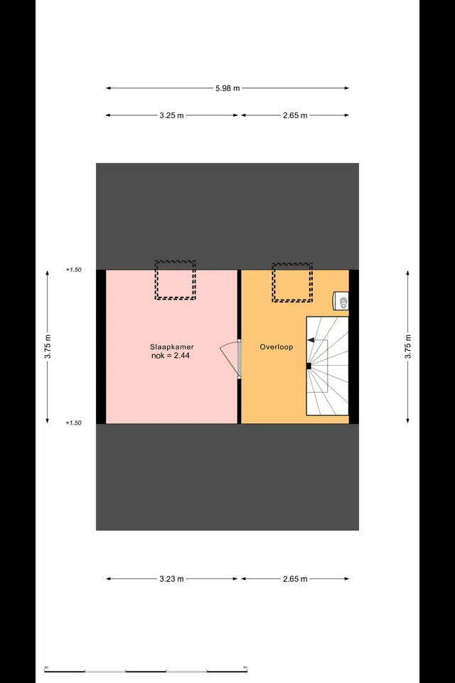 Plattegrond 4 van Heelalstraat 147