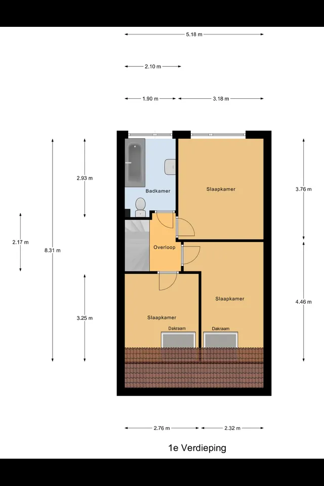 Plattegrond 2 van Pomona 2