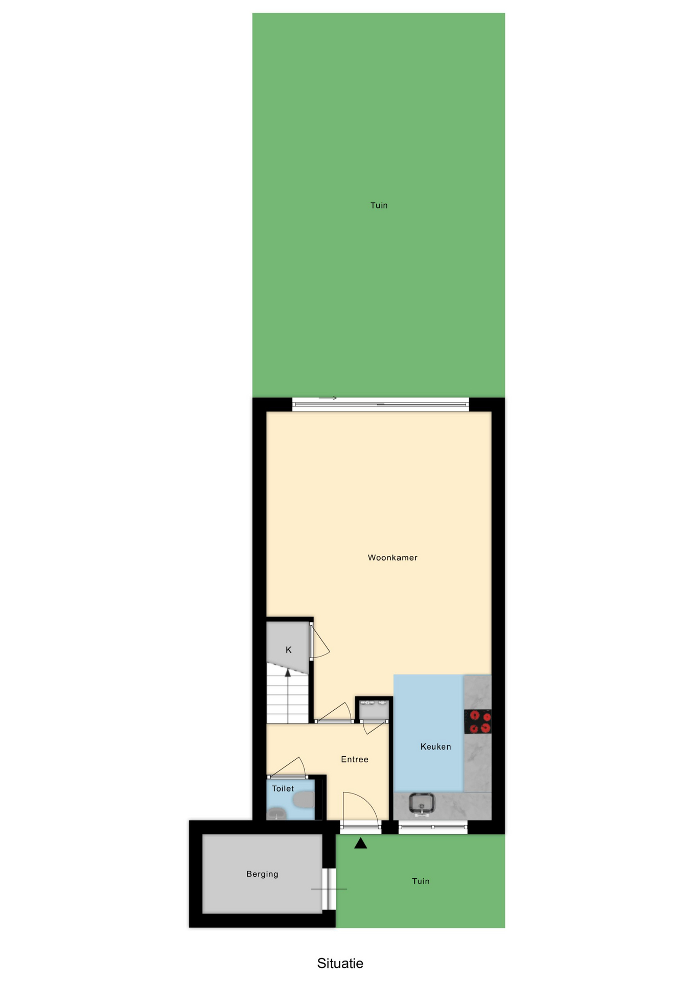Plattegrond 1 van Snippendaal 11
