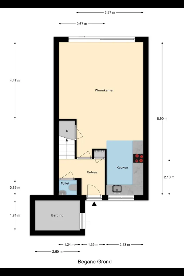 Plattegrond 2 van Snippendaal 11