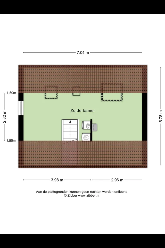 Plattegrond 3 van Burgemeester Doormanstraat 30f