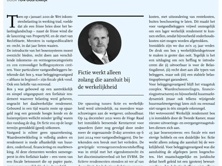 25 jaar boxensysteem: van frisse start tot hoofdpijndossier