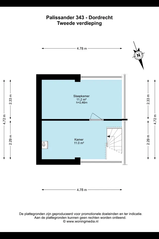 Plattegrond 4 van Palissander 343