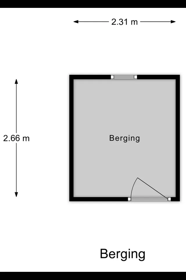Plattegrond 2 van Teldersweg 203