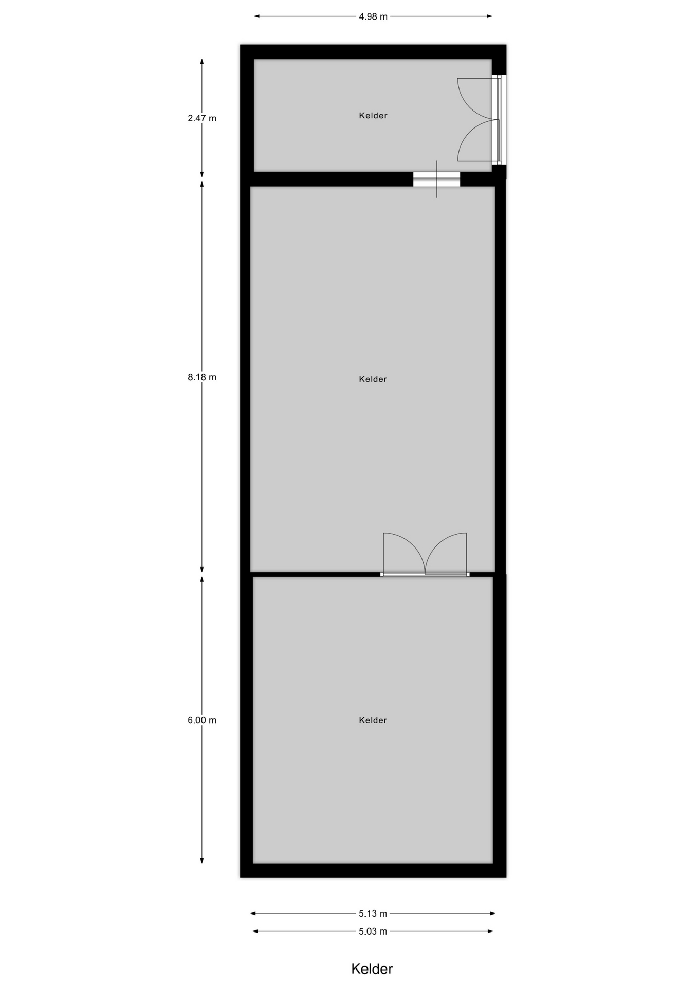 Plattegrond 1 van Westhavenkade 47