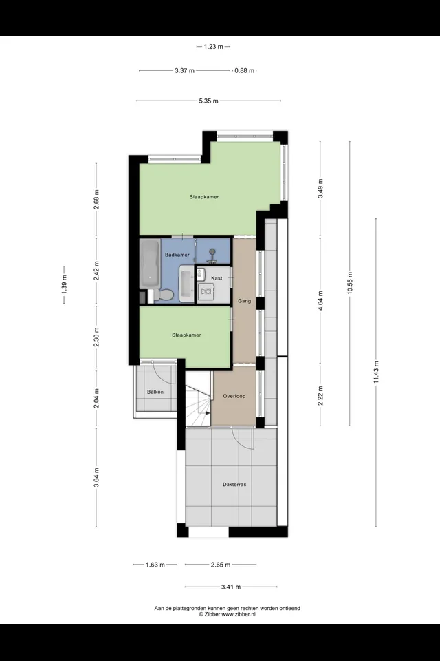 Plattegrond 2 van Regentesseplantsoen 51