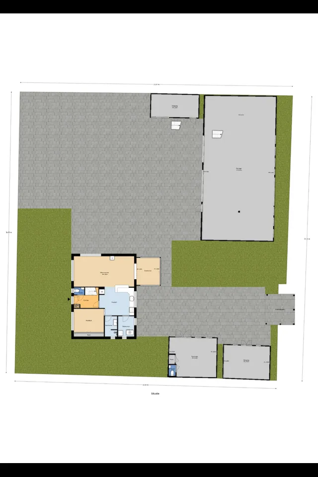 Plattegrond 1 van Albert van 't Hartweg 36