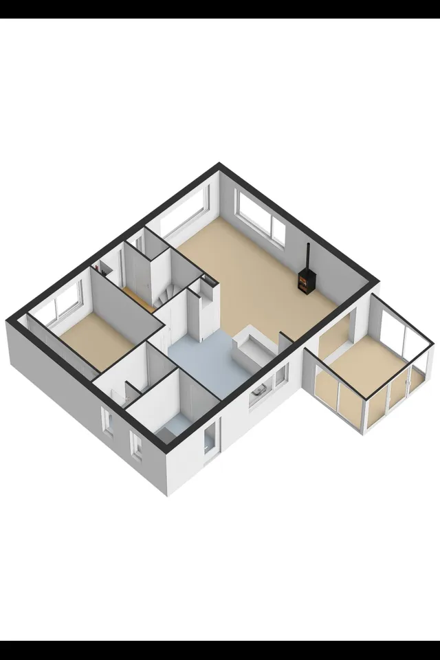 Plattegrond 4 van Albert van 't Hartweg 36