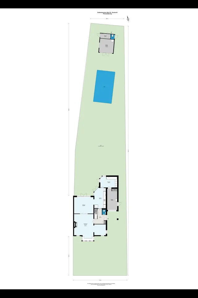 Plattegrond 1 van Dubbelsteynlaan West 50