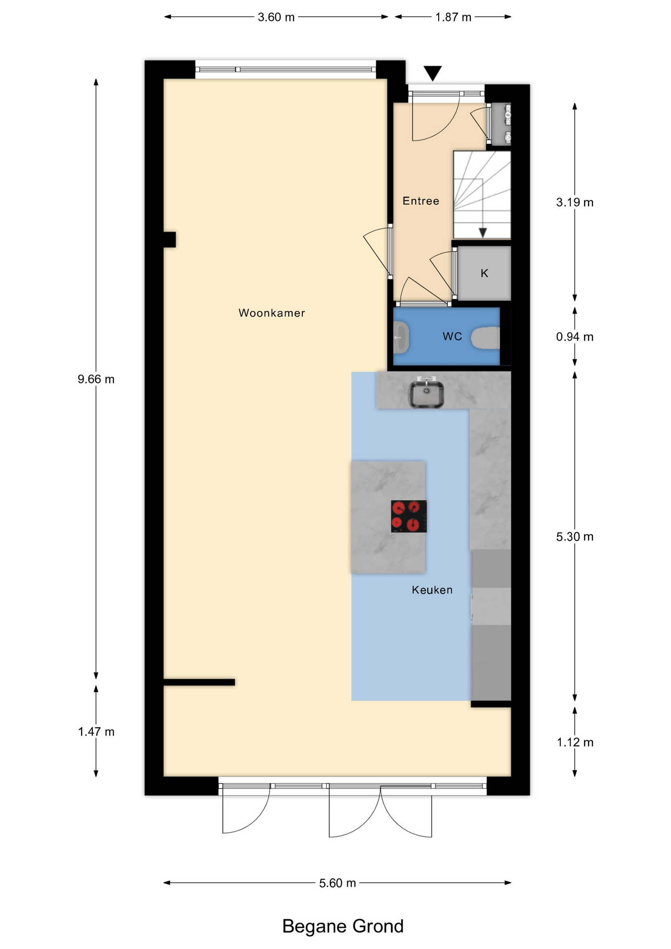 Plattegrond 1 van Rialaan 28