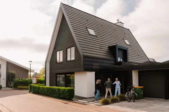 Welkom heten makelaar bij doorstoomwoning