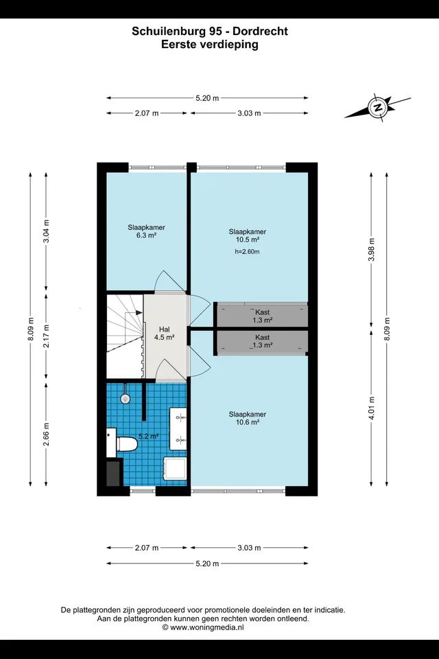 Plattegrond 2 van Schuilenburg 95