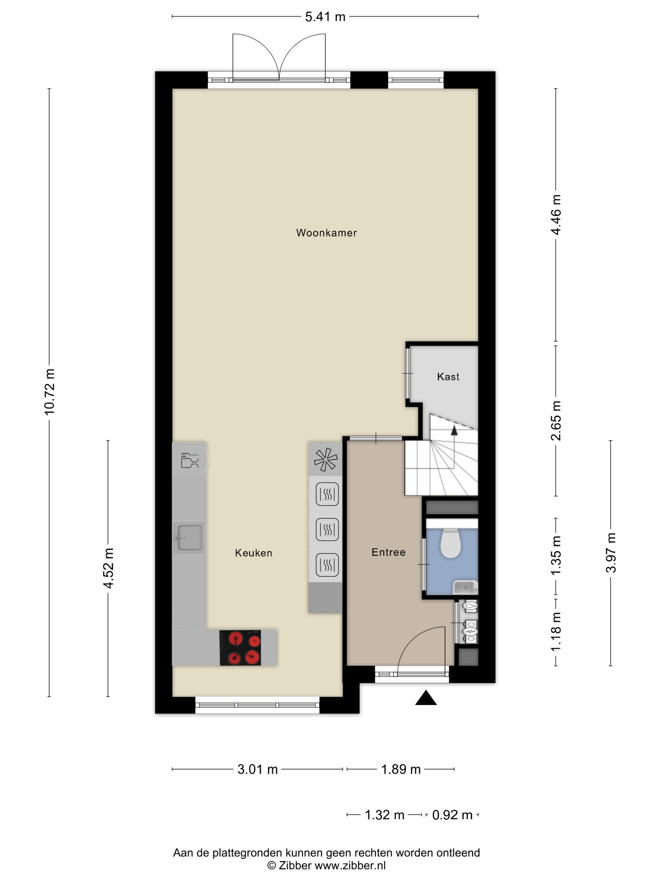 Plattegrond 1 van Boldermanhof 3