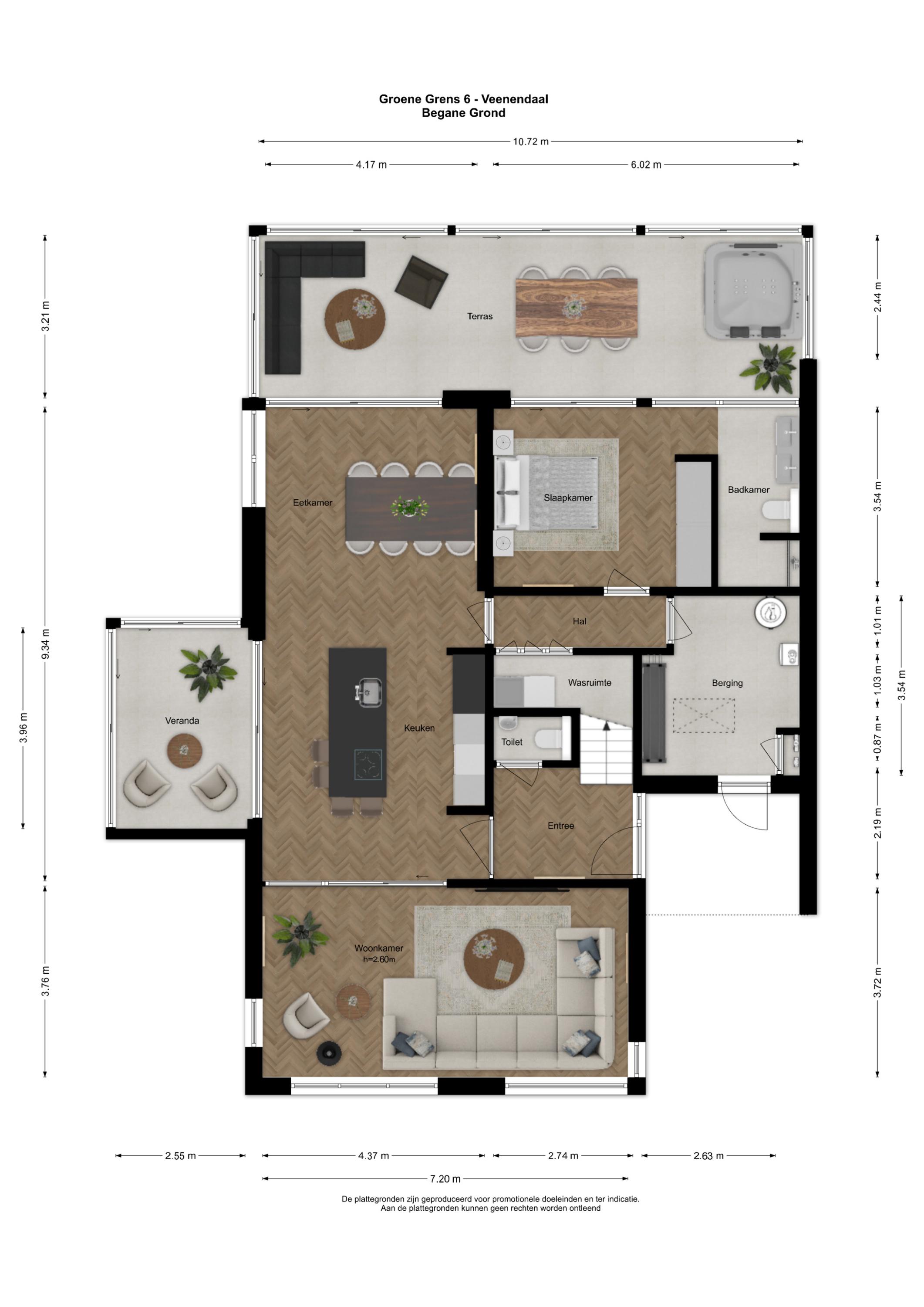 Plattegrond 1 van Groene Grens 6