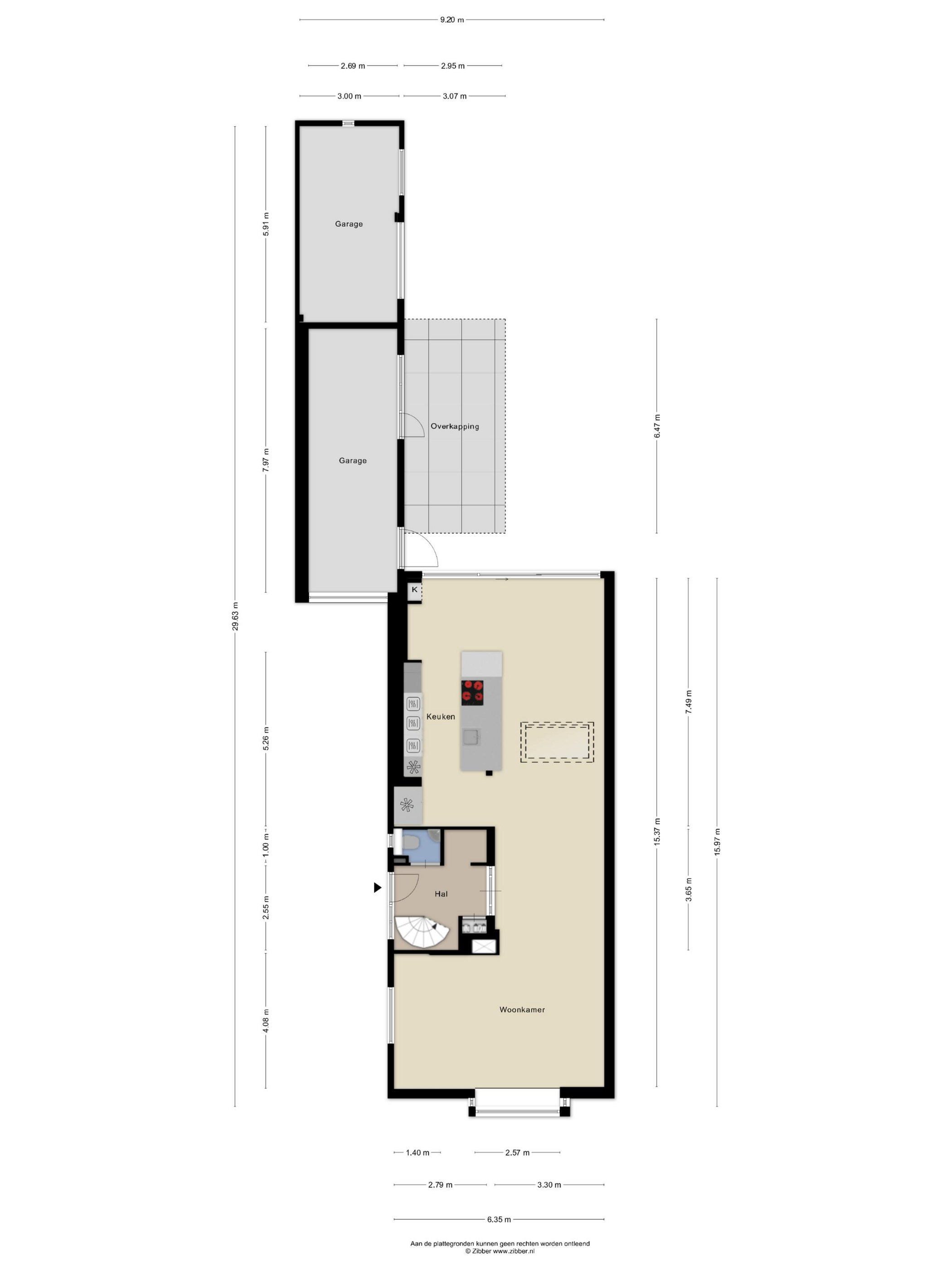 Plattegrond 1 van Polselaan 12