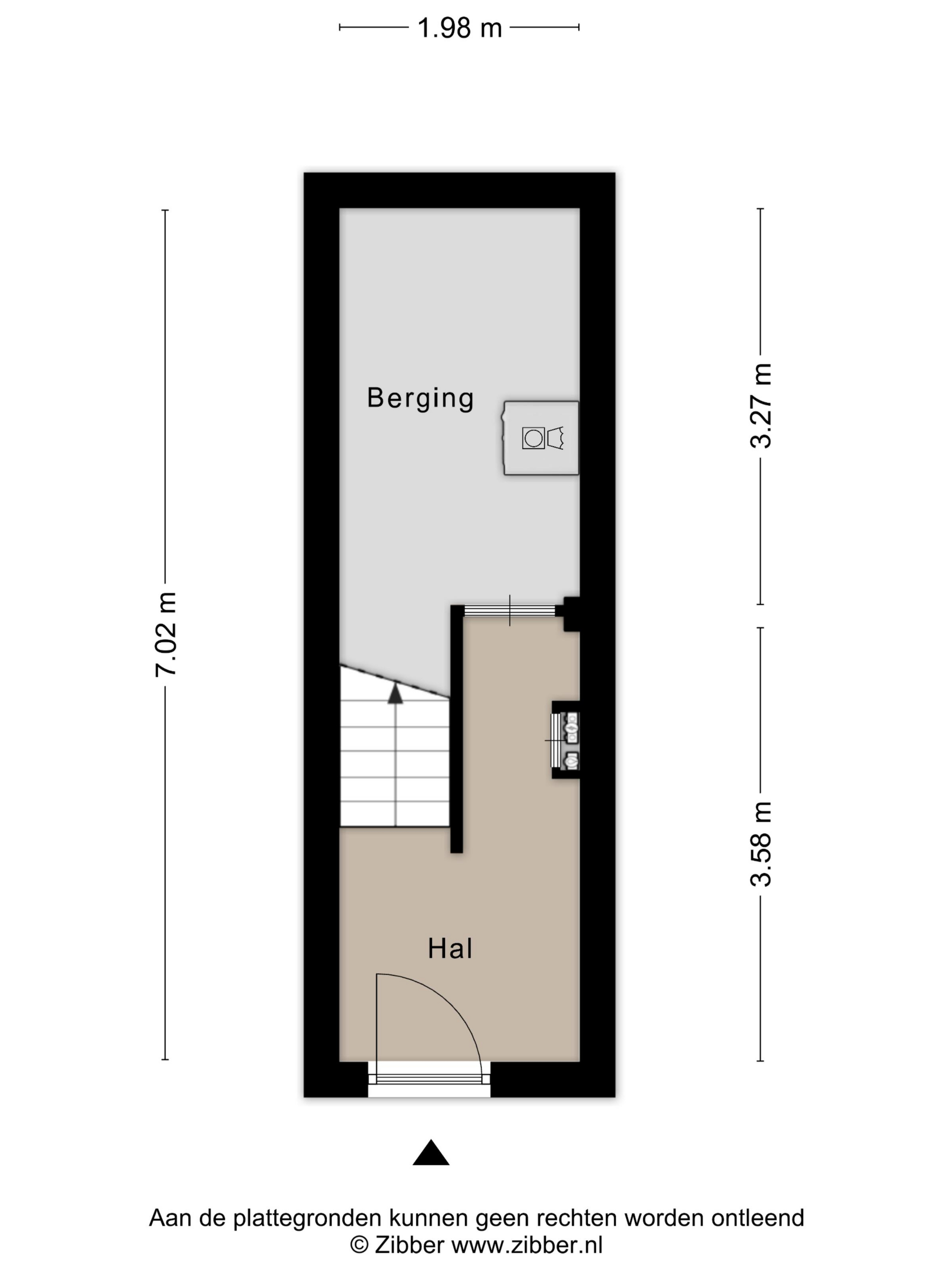 Plattegrond 1 van Adriaen van Ostadelaan 33Bis