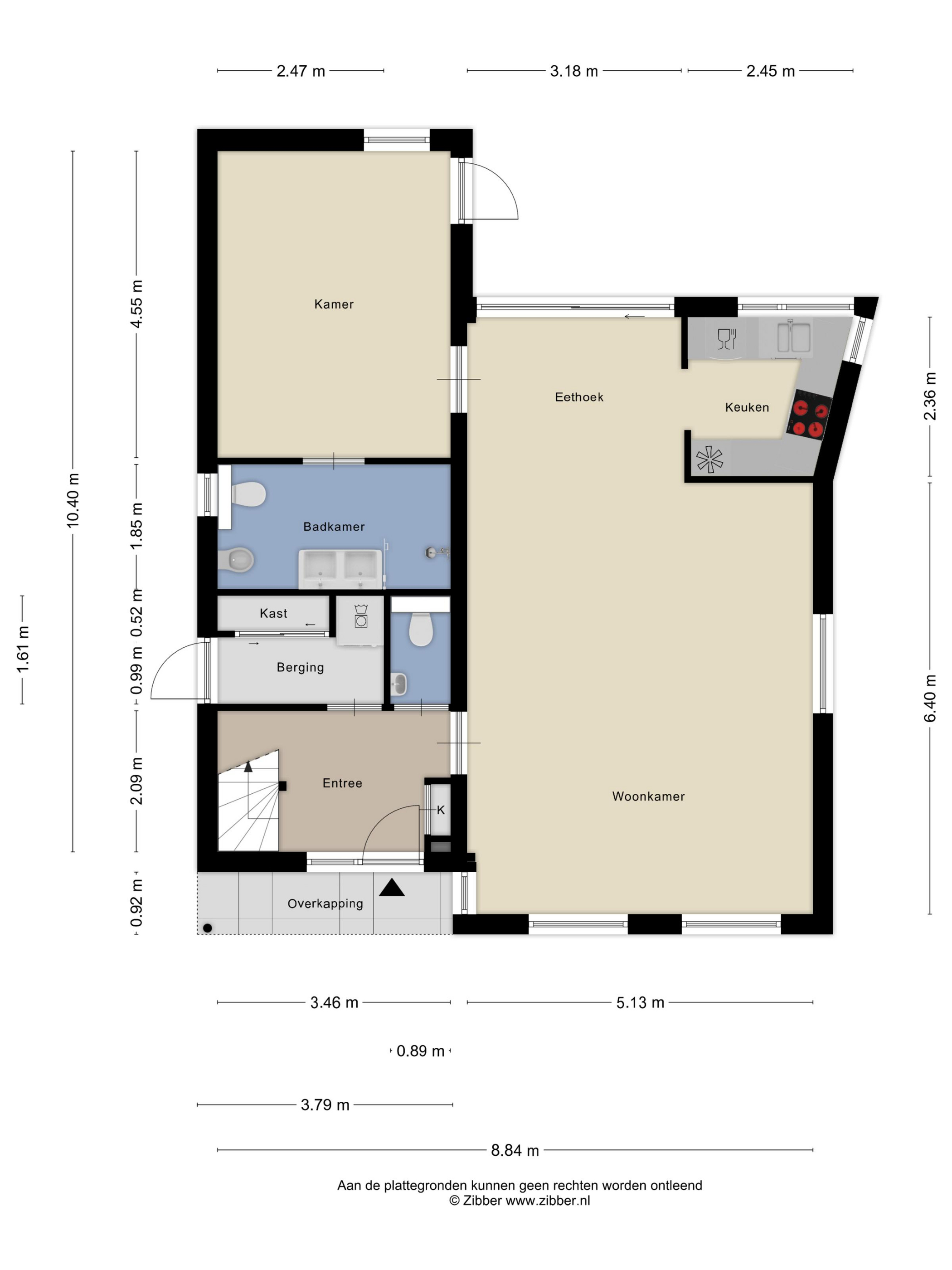 Plattegrond 1 van Vliegezwam 3