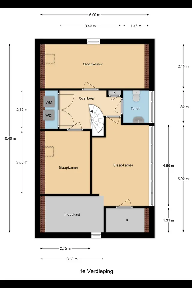 Plattegrond 2 van Achterstrypseweg 10