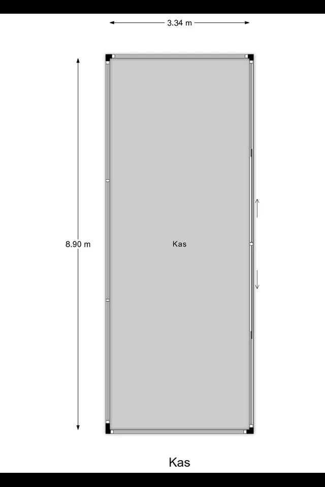 Plattegrond 4 van Achterstrypseweg 10