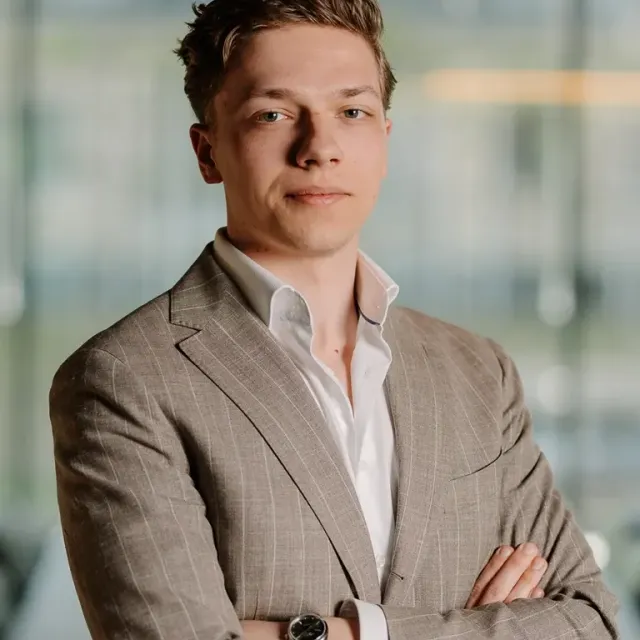 Portretfoto van Cas Rijkelijkhuizen, Werkstudent