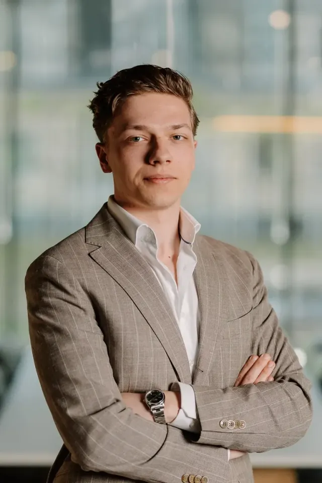 Portretfoto van Cas Rijkelijkhuizen, Werkstudent