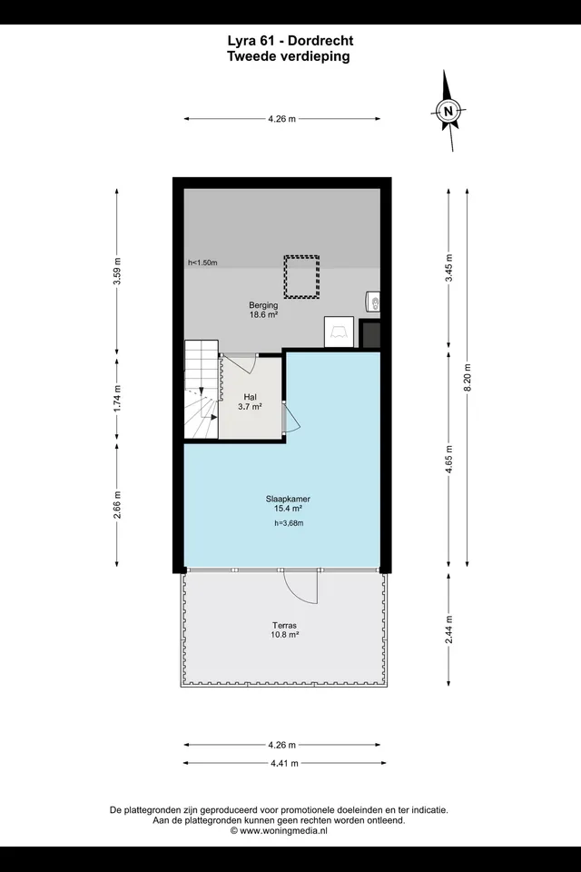 Plattegrond 4 van Lyra 61