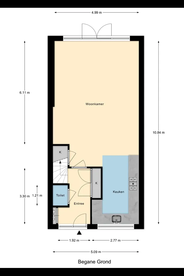 Plattegrond 2 van Mees Toxopeusrede 48