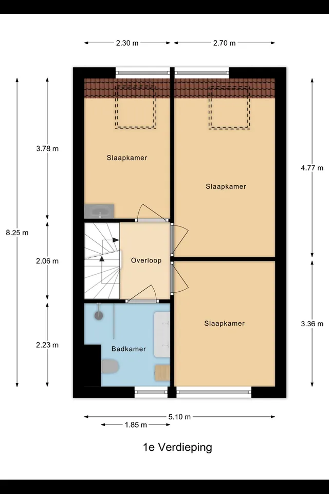 Plattegrond 3 van Mees Toxopeusrede 48