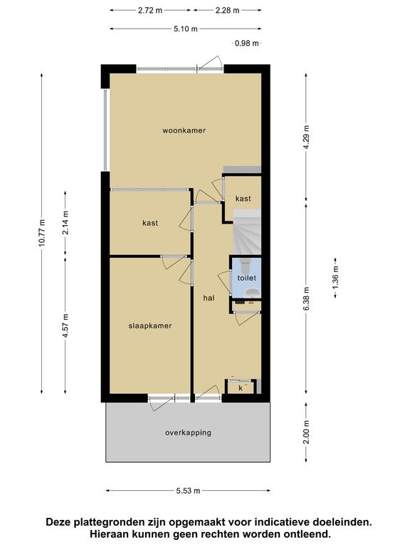Plattegrond 1 van Siciliëboulevard 170