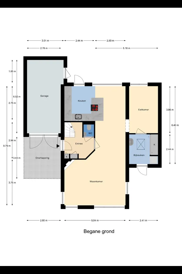 Plattegrond 2 van Weidezoom 49