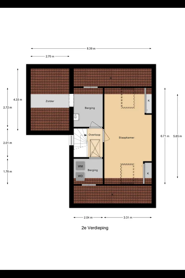 Plattegrond 3 van Molenweg 15