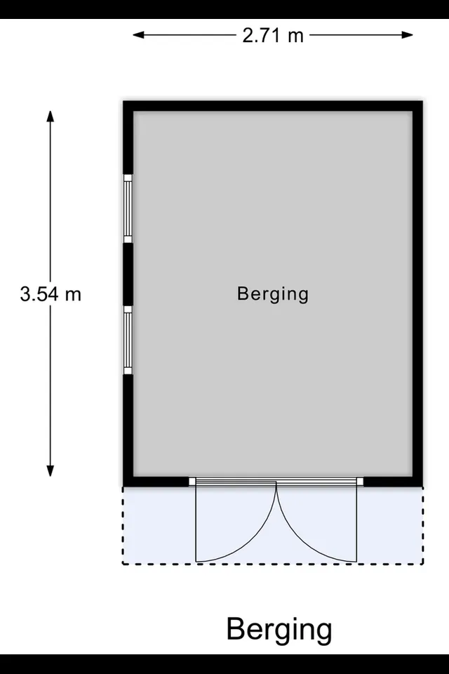 Plattegrond 5 van Molenweg 15