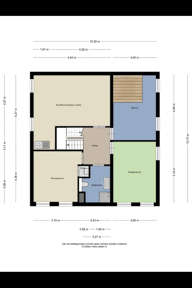 Plattegrond 3 van 's-Gravenbroekseweg 75