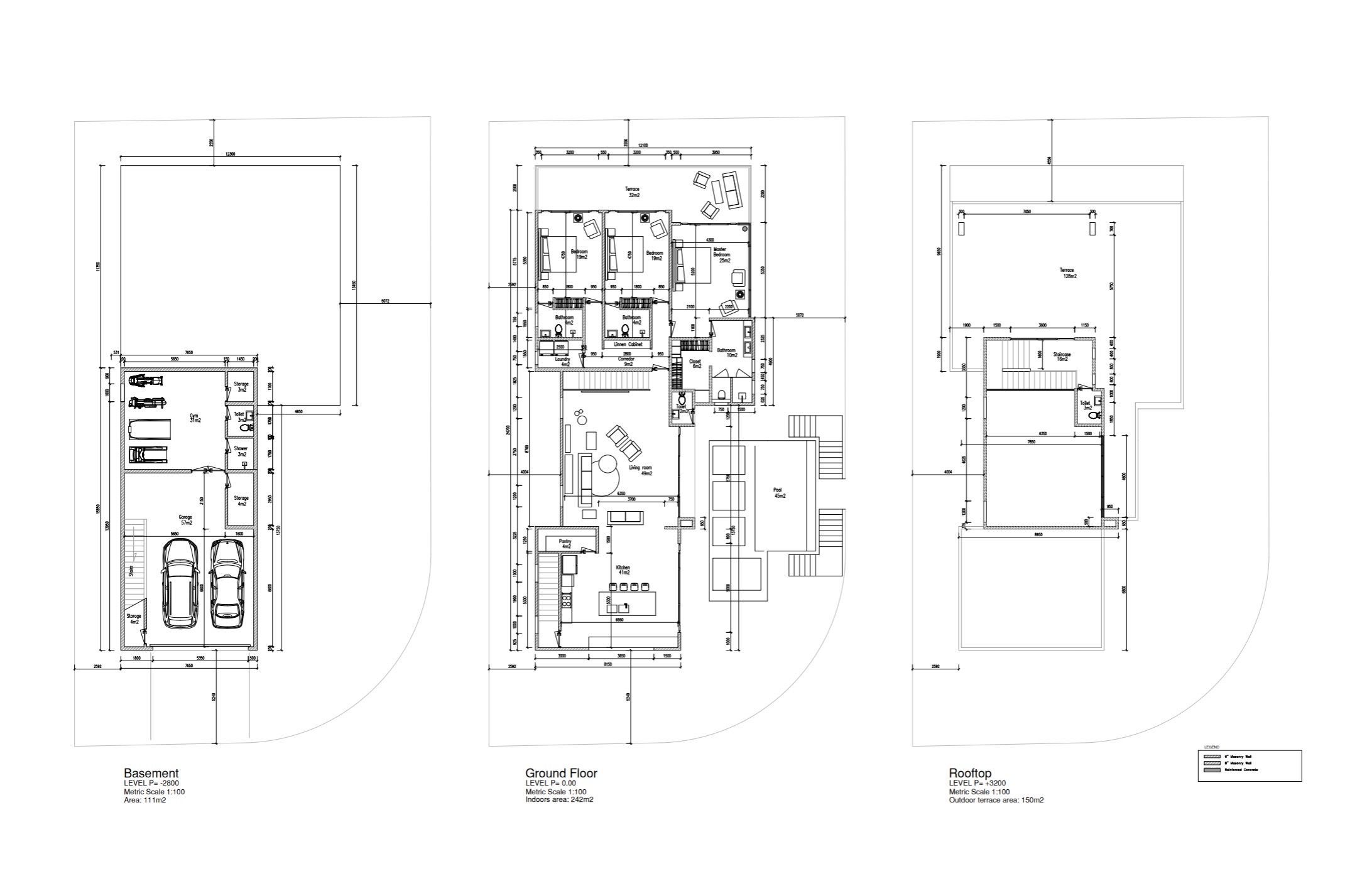 Plattegrond 1 van Hofi Sint Joris F53