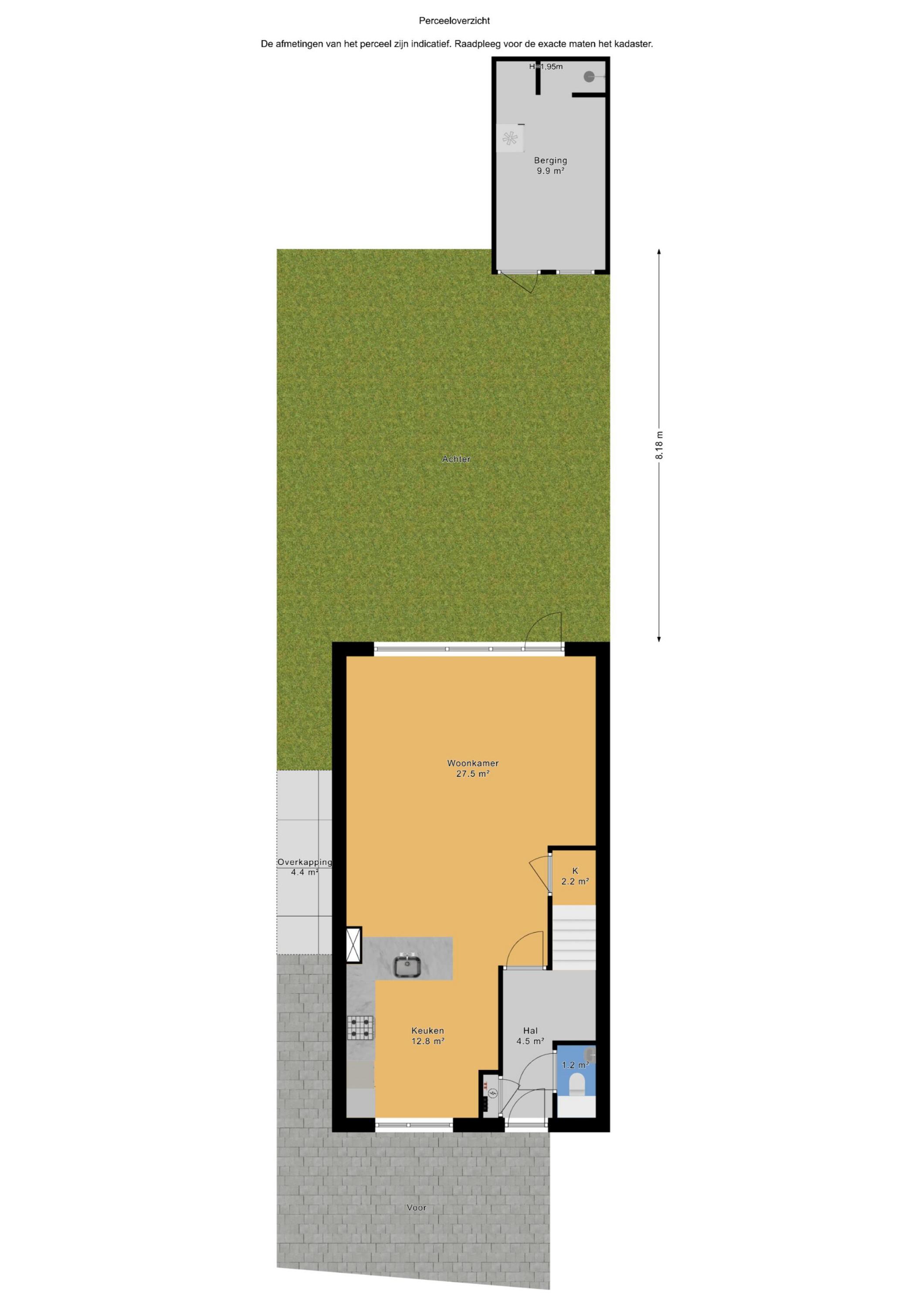 Floor plan 1 of Hector Berliozstraat 136