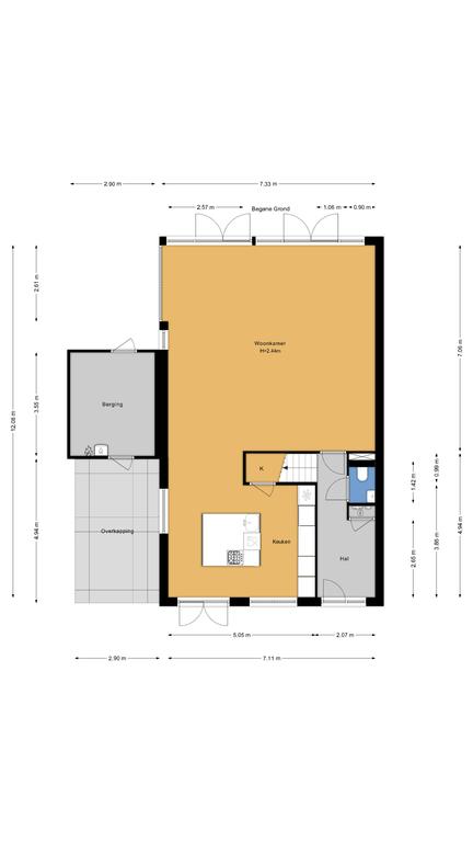 Plattegrond 1 van Wilgenroos 2