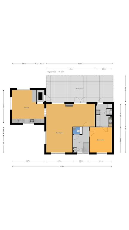 Plattegrond 1 van Kruisweg 10