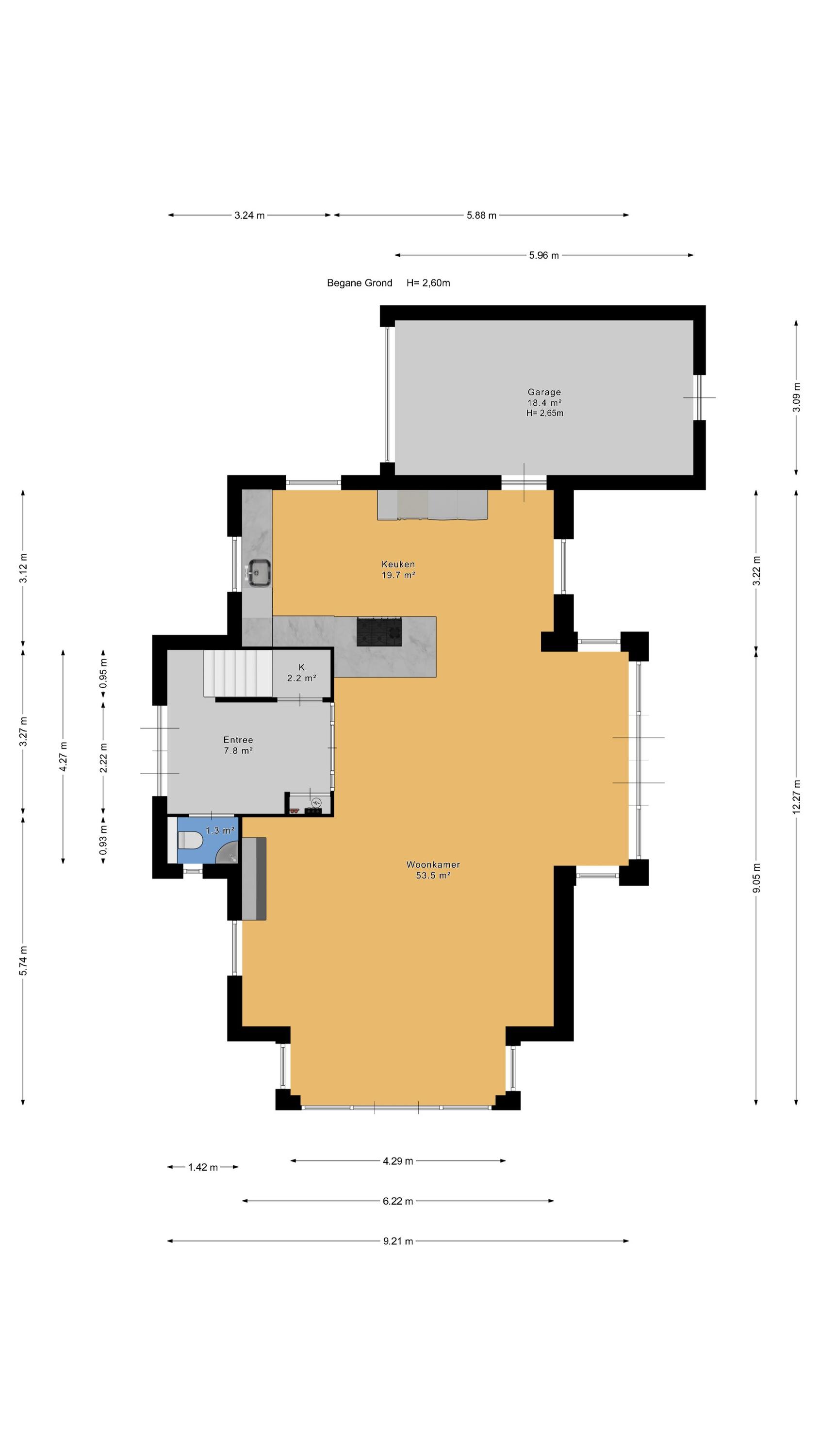 Plattegrond 1 van Hof van Naeltwijck 8