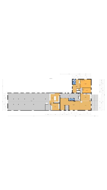 Plattegrond 1 van Rijksstraatweg 105