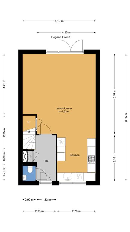Plattegrond 1 van Melkeppe 67