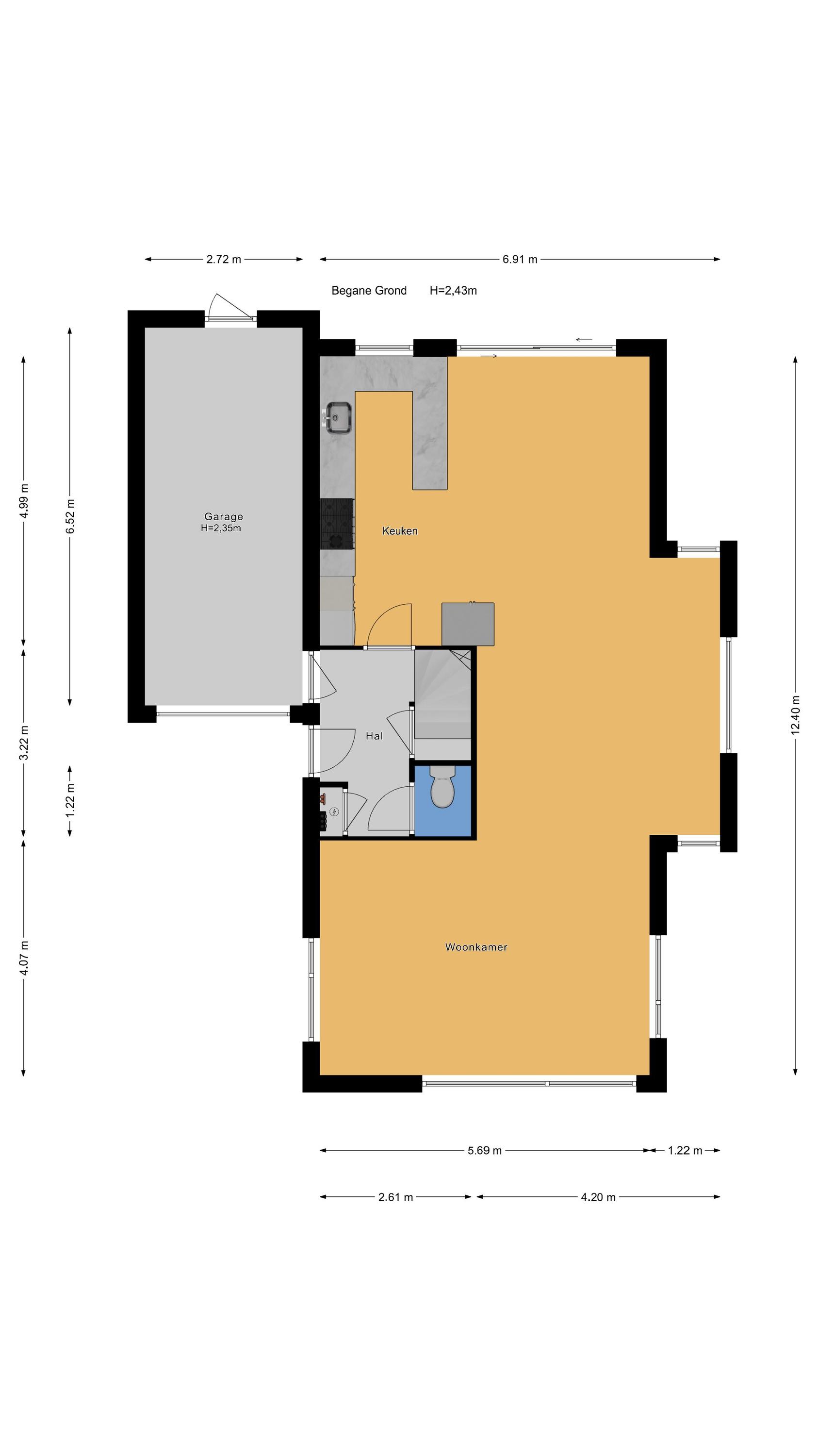Plattegrond 1 van Marjoleinveld 1