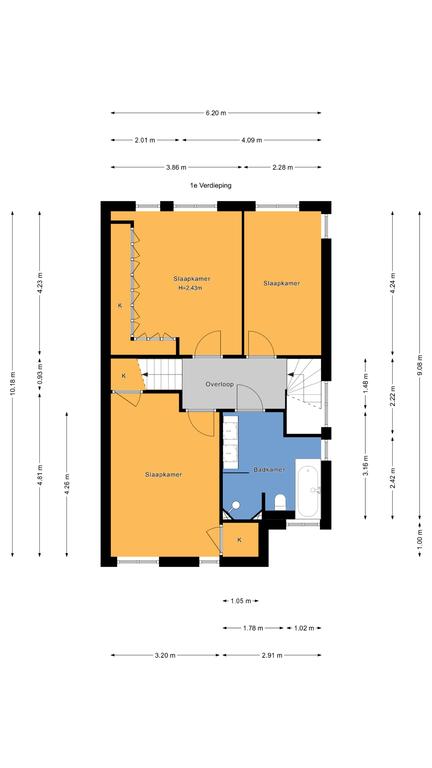 Plattegrond 1 van Boswinde 3