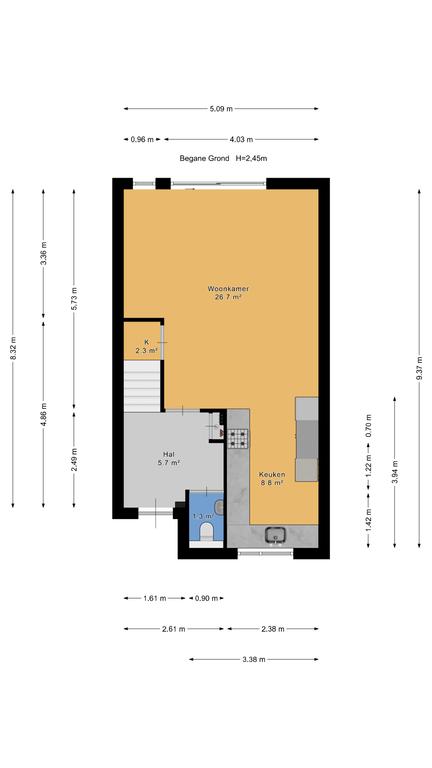 Plattegrond 1 van Lobelia 4