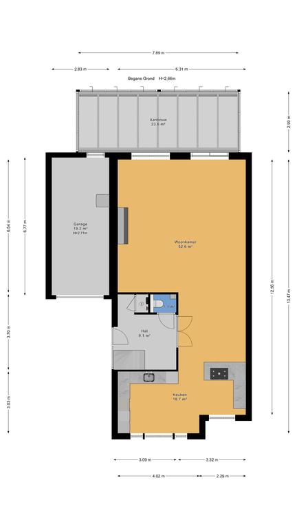 Plattegrond 1 van Laan van 's-Gravenhout 2