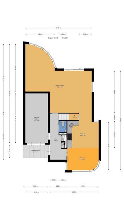 Plattegrond 1 van Azalea 8