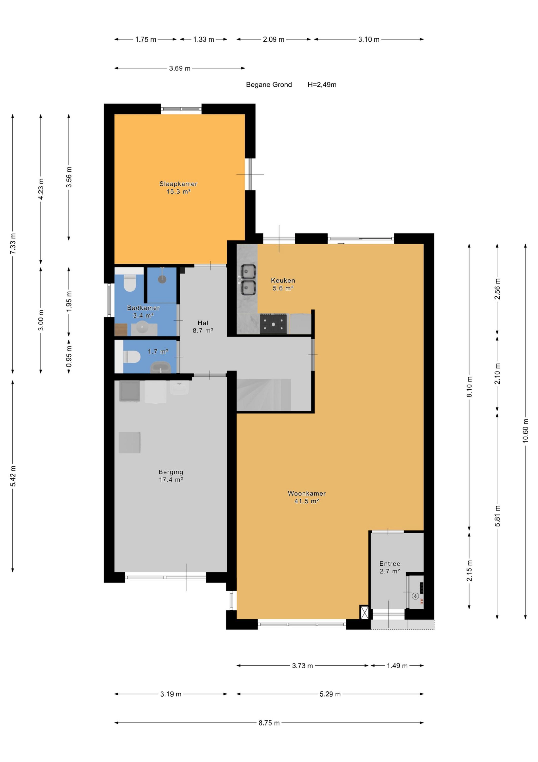 Plattegrond 1 van Herfsttijloos 1