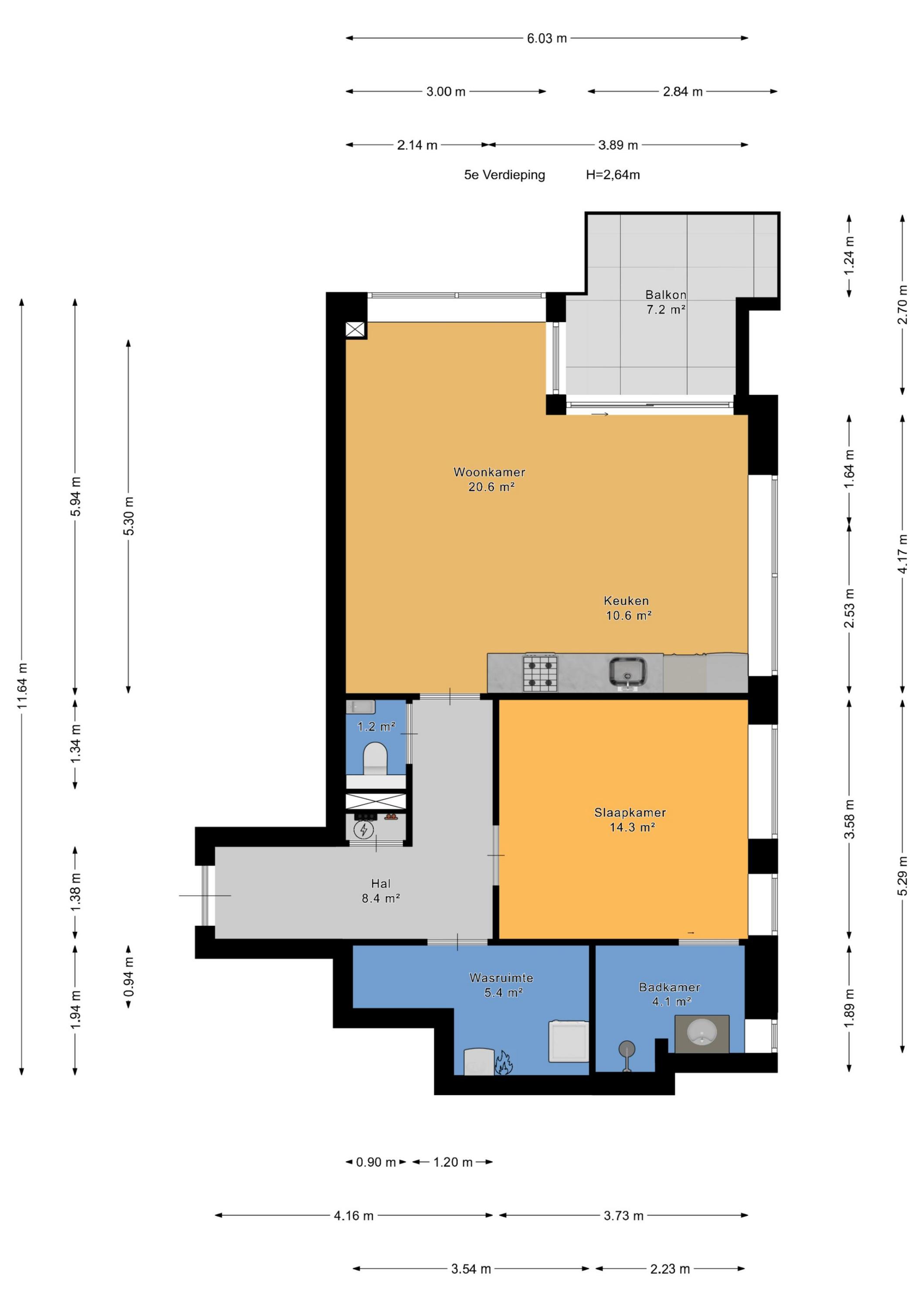 Plattegrond 1 van Zodiakplein 35